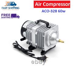 60W Air Compressor Electrical Magnetic Pump CO2 Laser Engraving Cutting ACO-328