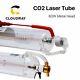60w Co2 Laser Tube Metal Head 1250mm Glass Pipe For Engraving Cutting Machine