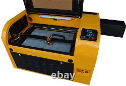 60W CO2 USB Laser Engraving Cutting Machine 15.7523.62 inch 4060110 V