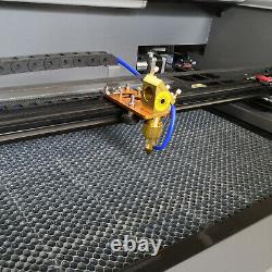 60W CO2 laser engraving and cutting machine 500300mm DIY LaserDRW