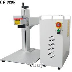 60W JPT M7 Mopa M7 Fiber Laser Metal Color Mark Machine Cut Engraver FDA FEDEX