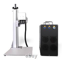 60W JPT MOPA M7 Fiber Laser Marking Machine 175X175mm Lens with Rotary Axis