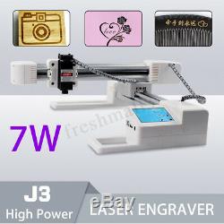 7000mW 7W USB Laser Engraving Cutting Machine DIY Logo Mark Printer Engraver
