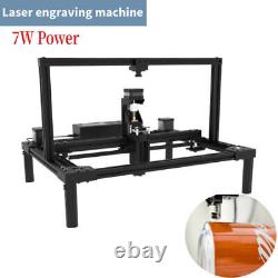 7W Desktop Laser Engraving Cutting Machine Laser Printer For Logo Carving wood