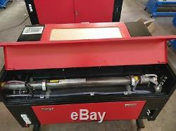 80W CO2 HQ7050 Acrylic Laser Engraving Cutting Machine Engraver Cutter/700500mm