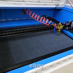 80W CO2 Laser Engraver Cutting FDA Machine 600x400mm With RUIDA, Red Dot Position
