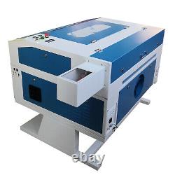 80W CO2 Laser Engraver Engraving Cutting FDA Machine 700x500mm With Fence blade