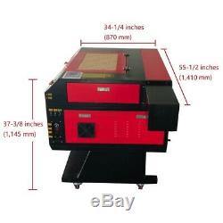 80W Co2 Laser Cutter Engraver 20x28 Cutting Engraving machine Ruida DSP Red Dot