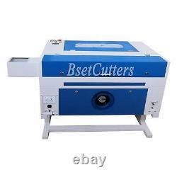80W Co2 Laser Engraving and Cutting Machine 28'' x 20'' Motor Z CW-3000 chiller