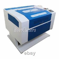 80W Co2 Laser Engraving and Cutting Machine 28'' x 20'' Motor Z CW-3000 chiller