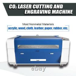 80W RECI W1 CO2 Laser Cutting Machine Engraver 35X24 Ruida Control Motorized Z