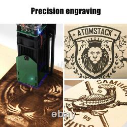 ATOMSTACK A5 20W CNC Laser Engraving Machine Wood Carving Cutting Desktop Tool