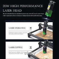 ATOMSTACK A5 5W Laser Engraver Cutter 410x400mm Engraving Area Desktop DIY K8B7