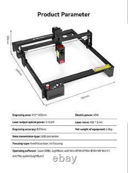 ATOMSTACK A5 M50 40W Laser Engraving Machine DIY CNC Laser Engraving Cutting