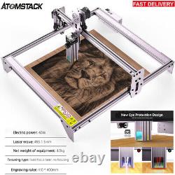 ATOMSTACK A5 PRO+ Laser Engraving Machine CNC DIY Engraver Cutter Cutting 40W