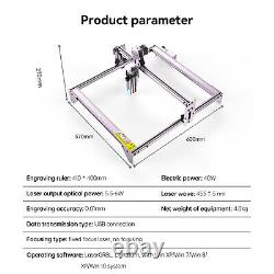 ATOMSTACK A5 PRO+ Laser Engraving Machine CNC DIY Engraver Cutter Cutting 40W US