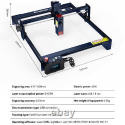 ATOMSTACK Laser Engraver A5 M50 Pro 40W DIY CNC Laser Engraving Cutting Machine