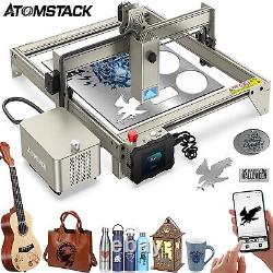 ATOMSTACK S20 Pro 20W Laser Engraving Machine with Air Assist Kit USB Connect K1A2