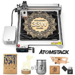 ATOMSTACK S30 Pro 33W Laser Engraving CNC Cutting Machine DIY Engraver 400400mm