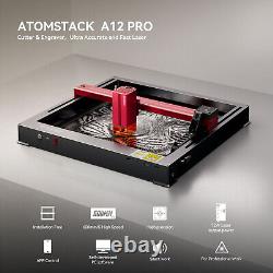 AtomStack A12 Pro 50W Laser Engraving Cutting Machine DIY Engraver Cutter