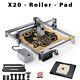 Atomstack X20+roller+pad Laser Engraving Wifi Control Metal Glass Cutting Unit
