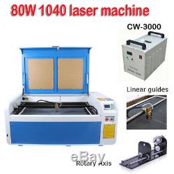 Auto-Focus 80W USB Co2 1000 x 400mm Laser Cutter Laser Cutting Engraving Machine