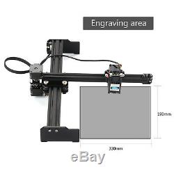 BX-20W USB Laser Engraving Cutting Machine Engraver CNC DIY Mark Printer N9X5