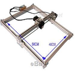 Bachin 5.5W 5500mW Mini Laser Engraving Cutting Machine 40X50CM DIY Printer
