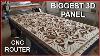 Biggest 3d Panel With Cnc Router