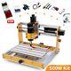 Cnc 3018pro Router 80w Laser Engraving Machine 500w Spindle Cutting Machine