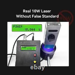 CNC Laser Engraver Cutting Dual USB Compression Spot 150W Effect 10W Output