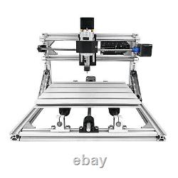 CNC Laser Engraver DIY 2418CM 5500MW Woodworking PVC Milling Cutting PCB Router