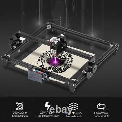CNC Laser Printer Engraving Machine Wood Metal Cutting 8000mm/min 2500mW URS