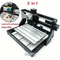 CNC3018 PRO Laser Engraving Machine Router 3 Axis Milling Cutting Wood Tool