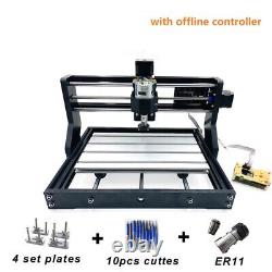 CNC3018 PRO Laser Engraving Machine Router 3 Axis Milling Cutting Wood Tool