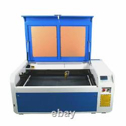 CO2 100W USB 1060 Laser Machine Auto-Focus Engraver Cutting Chiller Rotary Axis