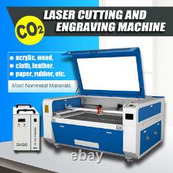 CO2 180W Laser Engraving Cutting Machine 51x35 Autofocus Water Chiller Ruida
