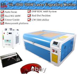 CO2 Laser Engraver Cutter 100W 39x24 Ruida Engraving Cutting Marking Machine