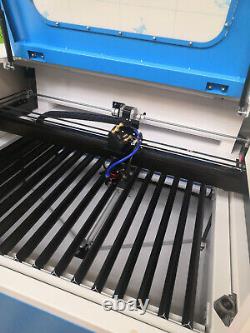 CO2 Laser Engraver Cutting FDA Machine with Red Dot Position Fence blade table