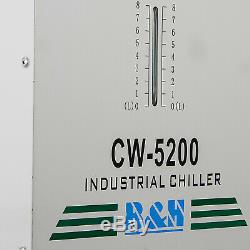 CW-5200 Industry Water Chiller for CO2 Laser Engraving Cutting Machine 110V US