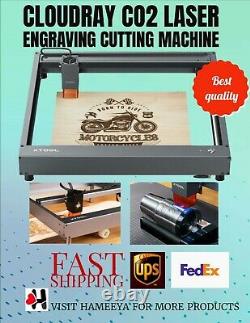 Cloudray 10W Portable Laser Engraving Cutting Machine Co2 laser Printer wood wor