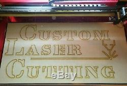 Custom Personalised Laser Cutting Service Engraving Wood Acrylic Mirror Stencil