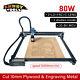 Diy 80w Laser Engraving Cutting Machine Wood Router With 32-bit Motherboard