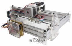 DIY Desktop Mini Laser Cutting/Engraving Machine 500mW Logo Marking Printer Imag