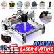 Diy Mini Laser Engraving Cutting Machine Desktop Printer Kit Adjustable 500mw