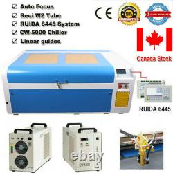 DSP1060 100W CO2 Laser Cutting Machine Auto-Focus & CW-5000 Chiller Reci Tube CA