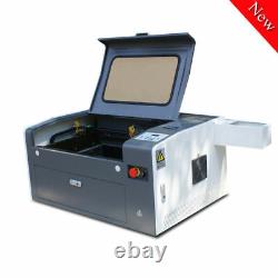 Electric 50W Co2 Laser Engraving Cutting Machine 500mm 300mm CW-3000 Chiller