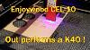 Enjoywood Cel 10 Watt Laser Engraver Cutter Better Than A K40 Co2 Laser