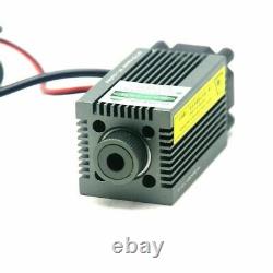 Focusable 520nm 1W Green Laser Dot Module Engraving and Cutting TTL &12V Adapter