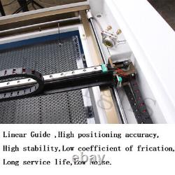 HLX-axis 100W W2 laser cutting and engraving machine color random CW5200 chiller